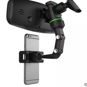 Phone holder from mirror